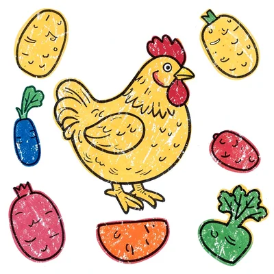 Plump chicken