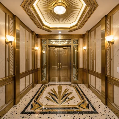 Vestibule Tesserae Mosaic Floor