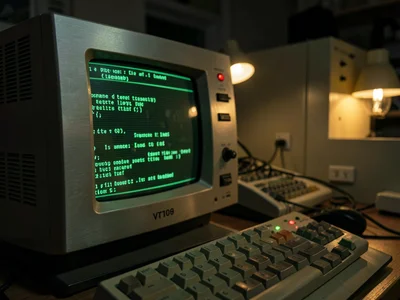 VT100 Terminal Scrolling Assembly Code