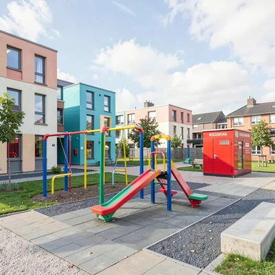 Danish design infrastructure, hygge mechanics, Playground equipment in primary c