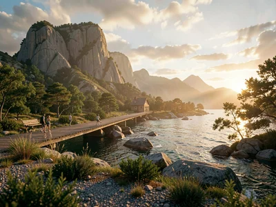 Travel scene film rendering