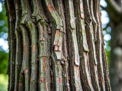 Tulip tree deep grooves
