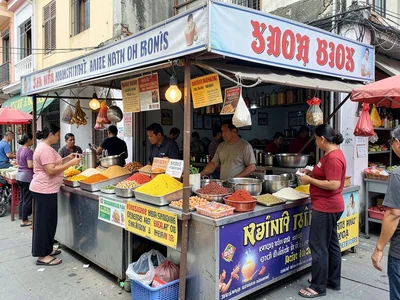Spice market stall