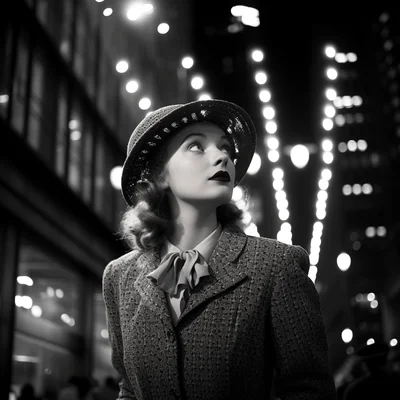 Photo in the style of Vivian Maier 2020 - Twilight Ta