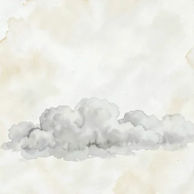 A wide stratus cloud-shape stretches horizontally across the lower-third in pale
