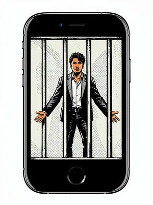 Digital isolation phone prison