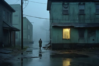 Photo by Gregory crewdson. The Last Mile A delivery p