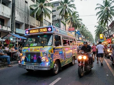 Karaoke trike with lights and speakers