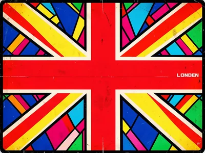 Mod sixties Union Jack