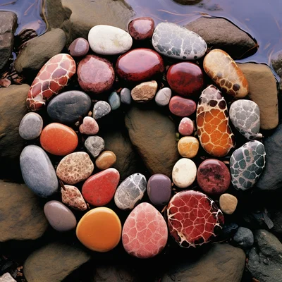 Land Art Photo Andy Goldsworthy-Inspired Patterns of