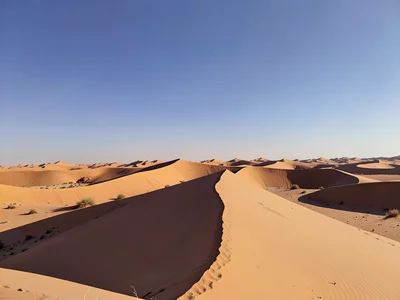 Desert dunes extended