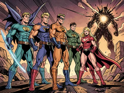 Hero team assembled