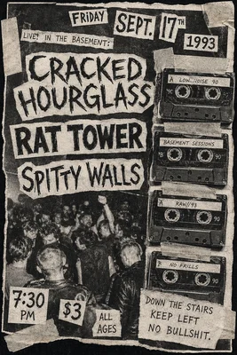Basement show flyer, 1993