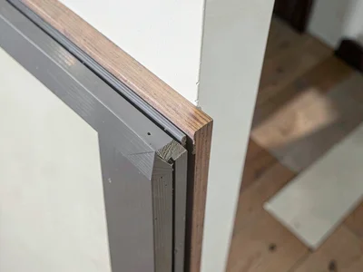 Door frame jamb construction