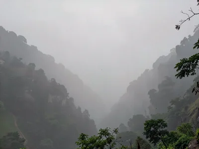Smog in valley overnight