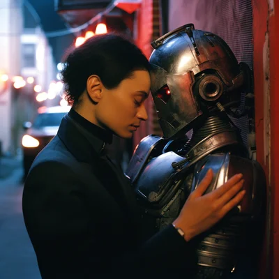 Nan goldin photo intimate photo of robocop