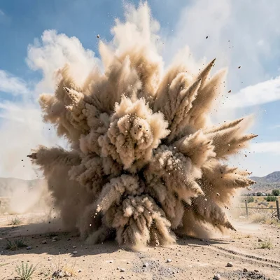 Powder explosion still
