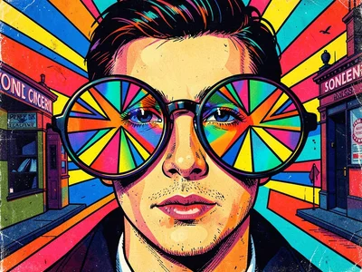 Mod sixties round sunglasses