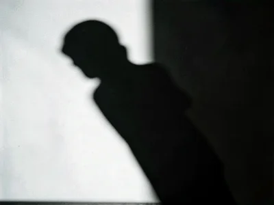 Cast shadow revealing hidden form