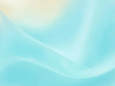 Aqua mesh gradient drifting into seafoam with a faint hint of pale gold along th