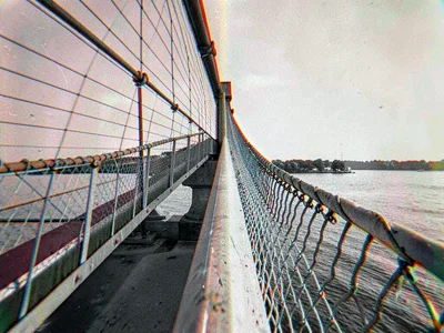 Bridge cable with aberration