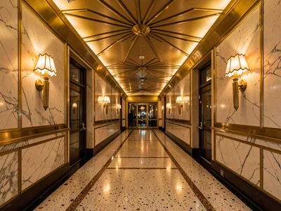 Lobby Corridor in Perspective