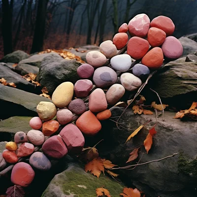 Land Art Photo Andy Goldsworthy-Inspired Patterns of