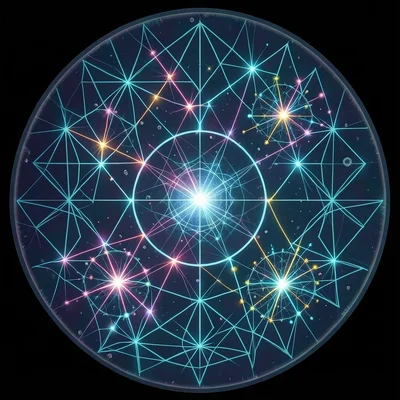 Cell division under microscope that looks identical to binary star system
