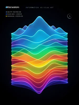 A ridge plot: overlapping distribution curves stacked vertically, each a differe