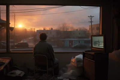 Photo by Gregory crewdson. Prime Loneliness An indivi