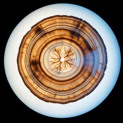 Cinnamon bark cross-section revealing layered spiral structure, warm brown tones