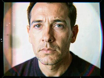 Portrait deliberately showing aberration