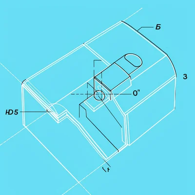 Schematic of a vinyl cutter blade carriage cross-section with depth control, whi