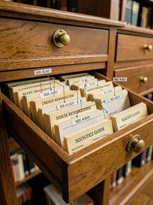 Cross-Reference Cards Among Guide Cards