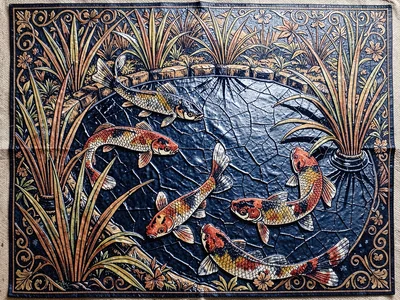 Batik koi pond
