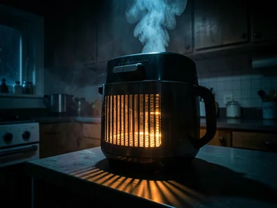 Air Fryer Heat Glow Patterns