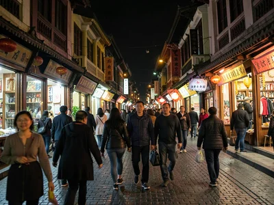 Chinatown night walk
