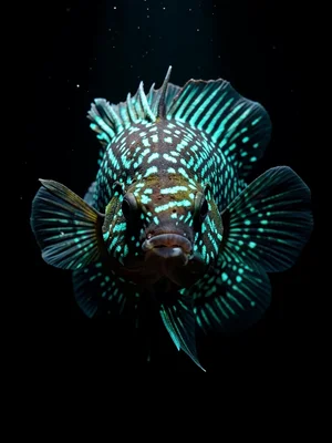 Discus Formal Front Portrait