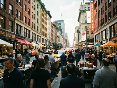 Market with film color