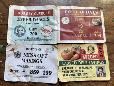 Expired passport of deals: grocery circular from last year, prices as time machi