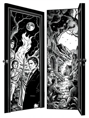 Doorway between worlds