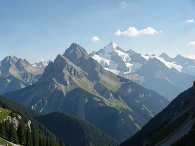Mountain range sweep