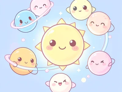 Kawaii solar system