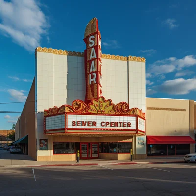 Absurdly big popcorn size in texas cinema