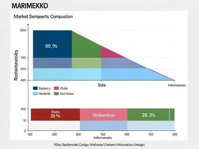 Market segments Marimekko chart