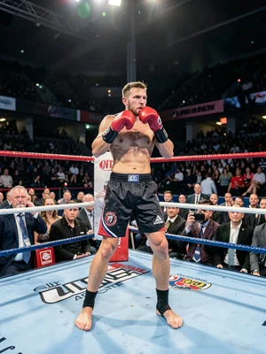 Boxer in corner between rounds