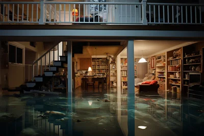 Beneath the Surface A seemingly ordinary suburban hom