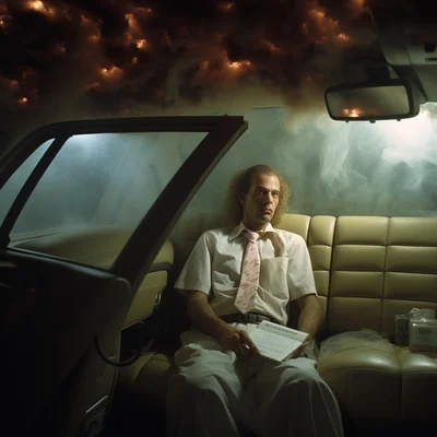 Film still strange taxi passenger. Movie directed by