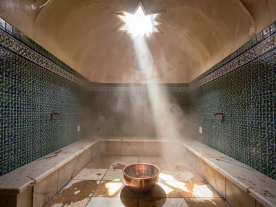 Hammam Dome with Star Light Shaft
