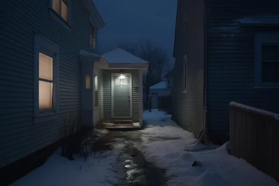 Photo by Gregory crewdson. Doorway to Desires A quiet